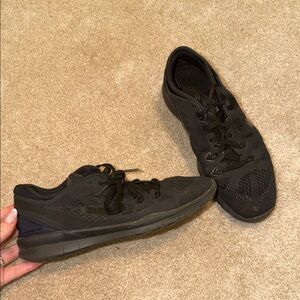 Nike Black Mesh Sneakers